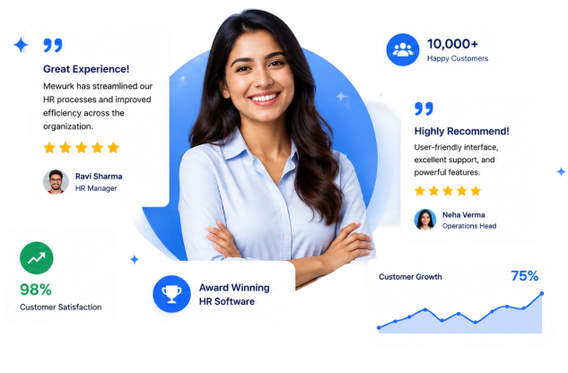 Mewurk customer success - happy HR teams and results